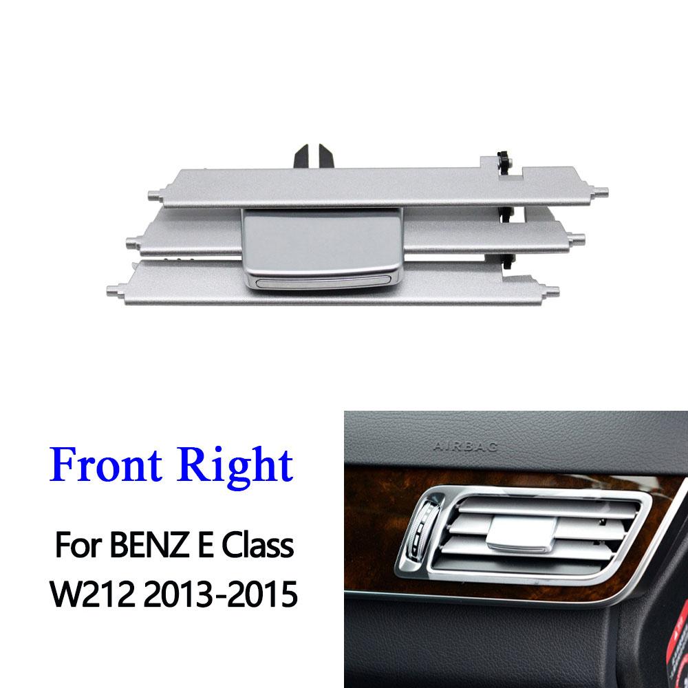 Front Dash Center Left Right AC Air Vent Grille Repair Kit Silder Clip Tab For Mercedes Benz Sedan W212 E260 E350