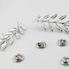 New Vintage Leaf Shirt Collar Pin Collar Brooch for Women's Brooch Metal Brooch Clothes Sweater Decorative Pin Fashion Jewelry