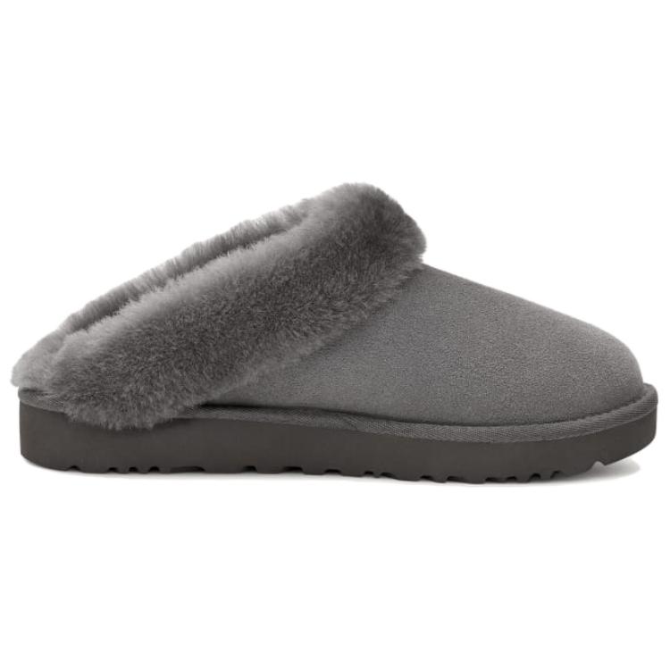 UGG Comfortable Versatile Non-Slip Open-Toe Slippers Unisex Slippers Gray 1115134-CHRC