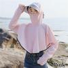 Summer Sun Protection Hat Female UV Protection Outdoor Bicycle Face Sun Hat Travel Sun Protection Clothing Shawl