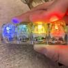 Light Up Keyboard Keychain Stress Relief Clickable LED Button Toy for People with Anxiety Office Desk Accessory