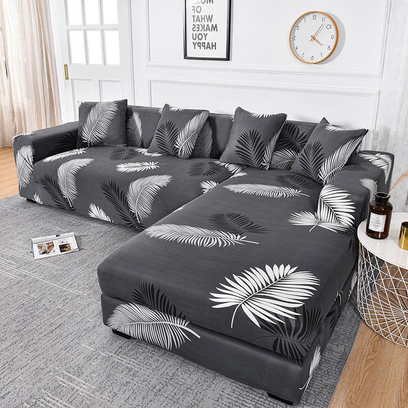 Sofa Cover Elastic Couch Cover Sectional Chair Cover It Needs Order 2pieces Sofa Cover If Your Sofa Is Corner L-shape Sofa