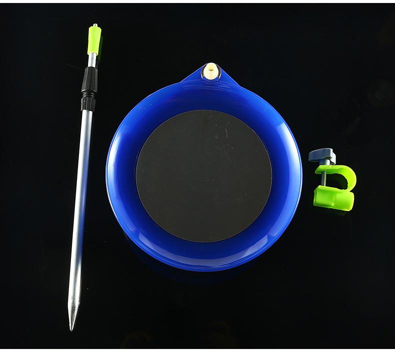 Luminous Fishing Bait Tray with Ground Stake