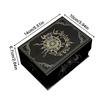 Magnetischer Deckel Tarotkartenbox, Tragbarer leichter Aufbewahrungs-Organizer, Unauffällig elegant Spielkarten Schmuck Andenken Aufbewahrungsbox