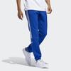 Adidas Originals Side Stripe Training Elastic Waist Cuffed Knit Joggers Men Joggers Blue EJ8793