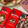 Cute M-Monchhichis-a Phone Case For IPhone 17 16 15 14 13 12 11 Pro Max Plus Mini Silicone Black Cover