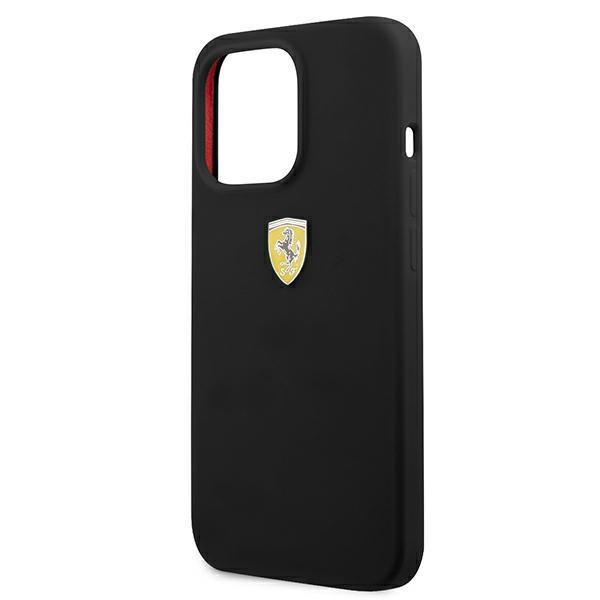 Ferrari Fessihcp13Lbk Iphone 13 Pro / 136,1 Czarny/Black Hardcase Silicone