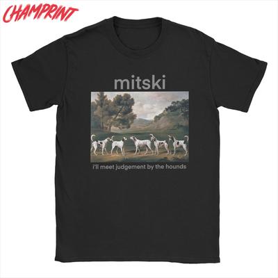 Mitski I'm Your Man T-Shirts Men Novelty 100% Cotton Tees Round Neck Short Sleeve T Shirts Classic Clothing