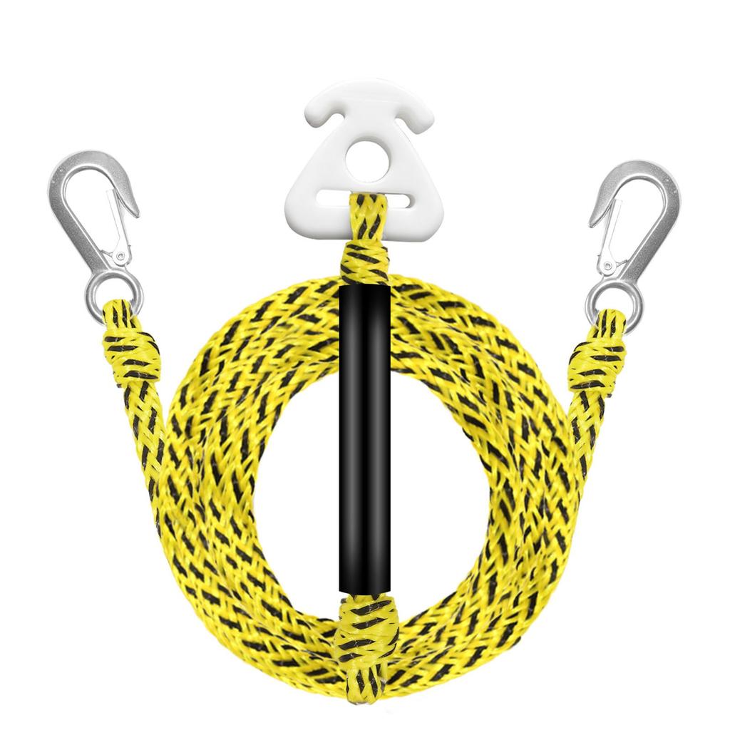 Commercial Water Sports Tow Rope Heavy Load Capacity Abrasion Resistant Polyethylene Material for Waterskiing Sailing
