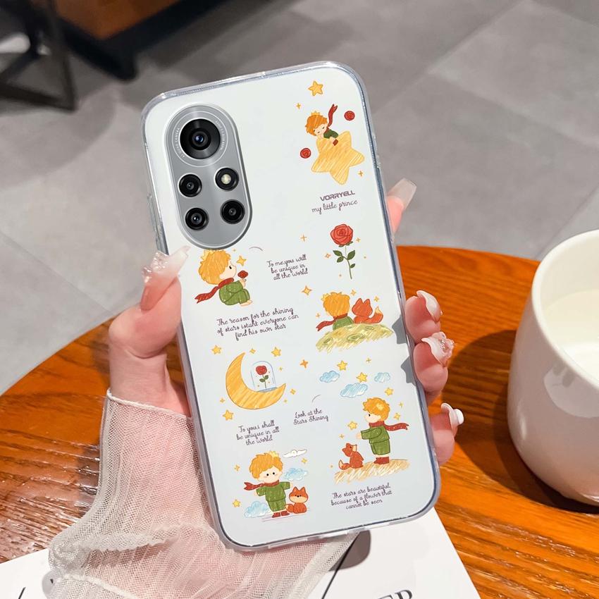 Case For Huawei Nova 8 9 10 11 Pro SE P Smart 2019 2020 Y60 Y70 Cute Black Cat Phone Cover Soft Slim TPU Shockproof Transparent Shell For Huawei Cases