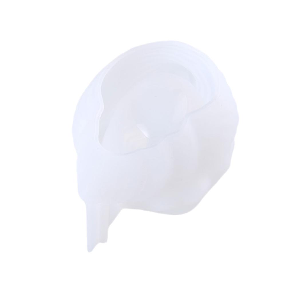 3D Candlestick Silicone Mold Candle Cup Molds Gypsum Candle Holder Mould Aromatherapys Container Decorations Moulds