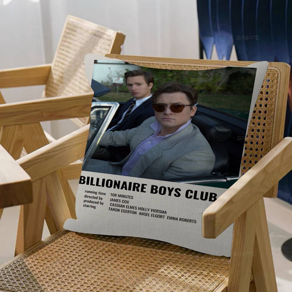 B-Billionaires Boys Club Cushion Cover Decorative Pillow Sofa Home Decor Case Pillow Cases