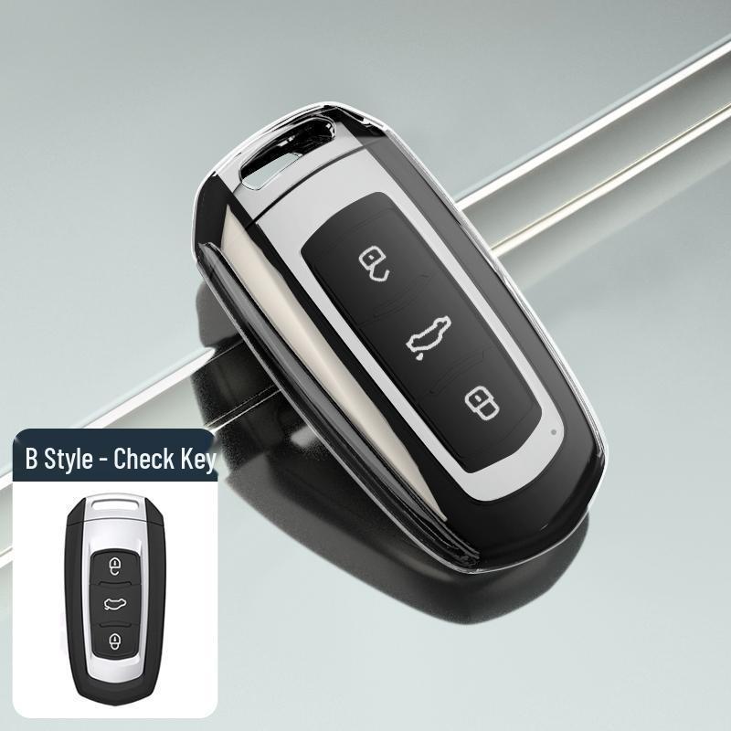 Car Key Case Compatible with Geely Xingyue L, Xingrui, Haoyue, Bin Yue, Boyue X, and Jiaji Models