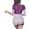 Sexy lingerie pure desire pajamas secretary hip skirt stewardess uniform passion nightclub free suit showing buttocks