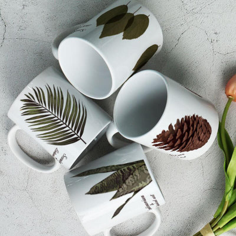 tk248-Design Mug 4p-Botanical Plant Art 2