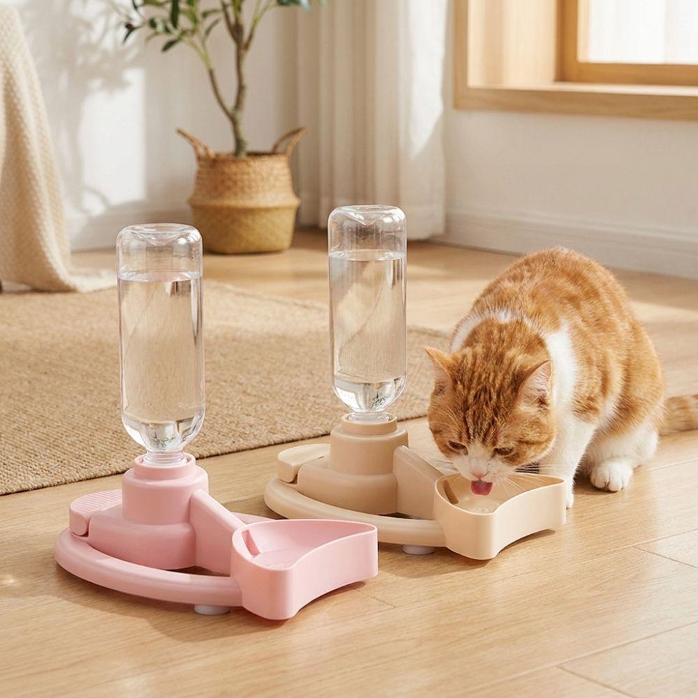 Large Capacity Cat Automatic Water Dispenser Silent Gravity Pet Water Bowl  Balcony