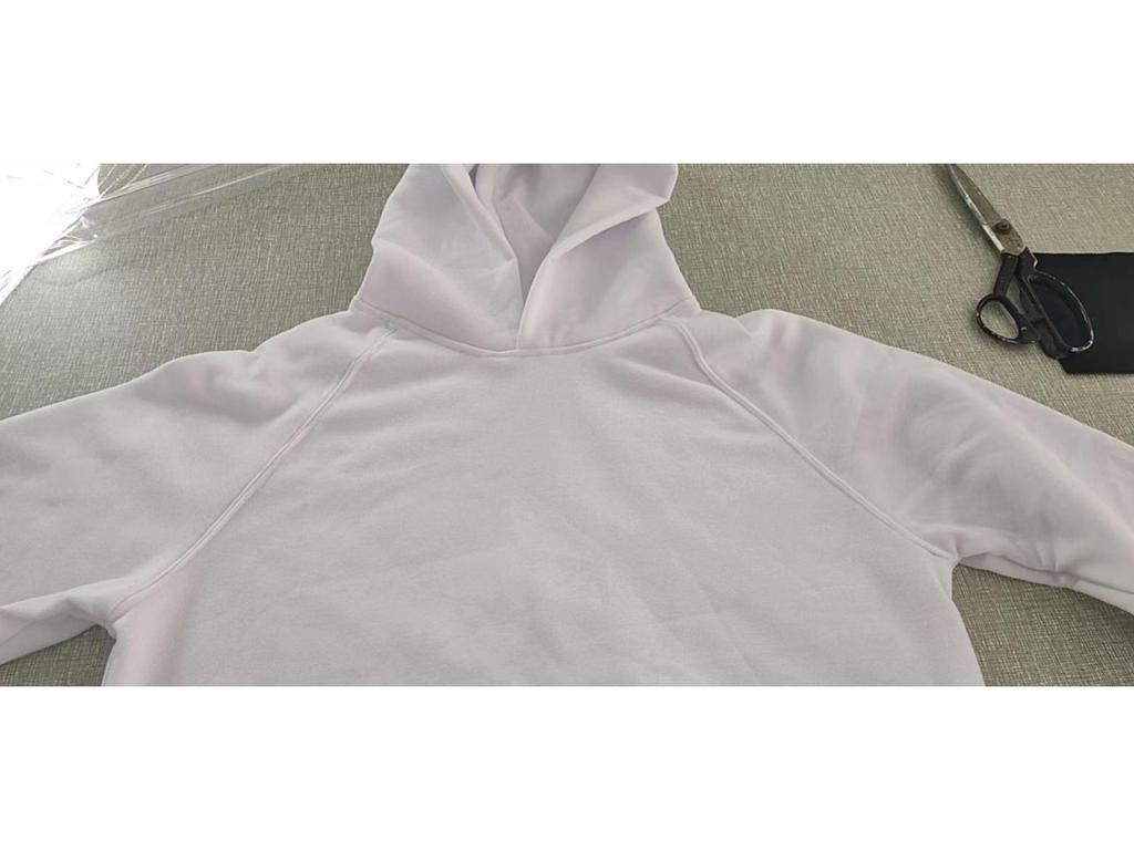 Trendiger doppellagiger Raglan-Hoodie – Unisex-Sweatshirt aus Samt (Modell 1977)