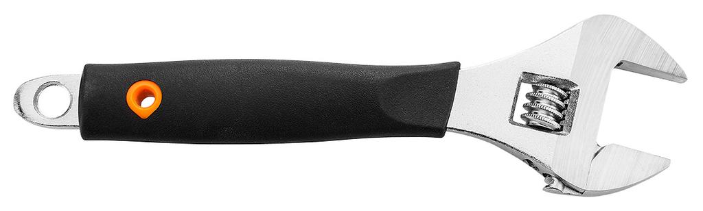 Adjustable wrench 200 mm, range 0-28 mm