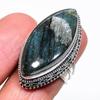 Natural Labradorite Gemstone 925 Sterling Silver Jewelry Ring Size 7 AR-16528