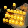 DFsucces 24-Piece LED Candle Light Set, Soothing Warm Yellow Light, Safe, Energy-Saving, Long-Lasting, and Convenient for Photography, Christmas,