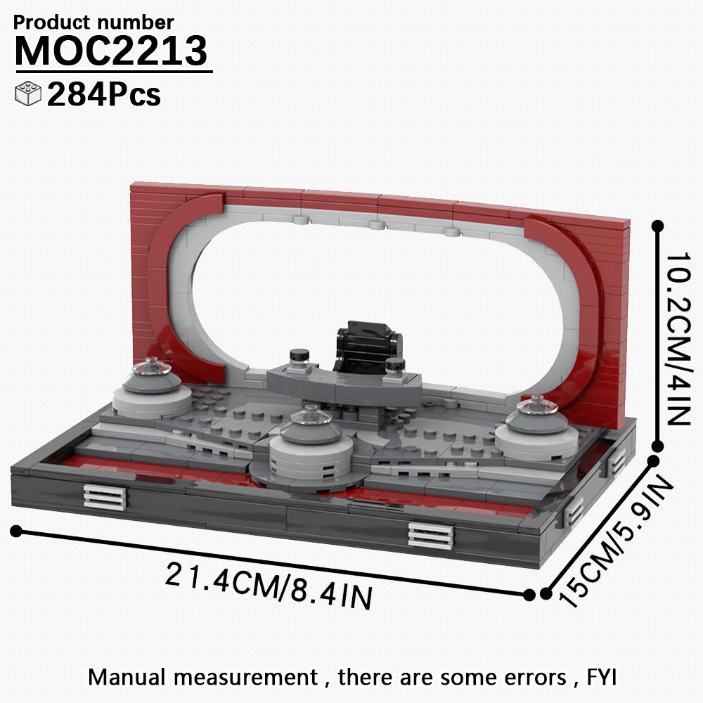 MOOXI Seria Wojen Kosmicznych Model Scenariuszowy MOC Klocki DIY Diorama Zabawki dla Dorosłych i Dzieci Zestaw Klocków Prezenty Montessori Dekoracja