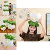 Adorable Creative Cabbage Chicken Plush Toy Soft Stuffed Animal Gift For Kids