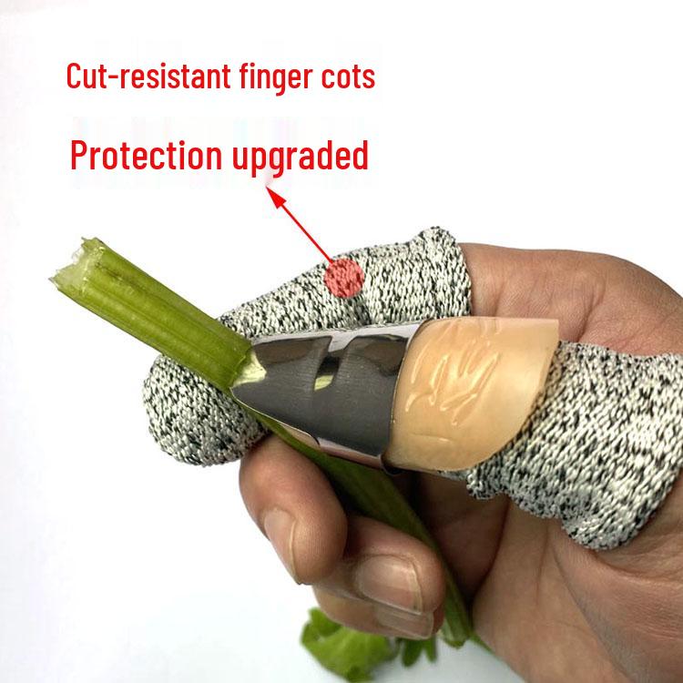 Stainless Steel Multifunctional Thumb Knife and Fingernail Protector