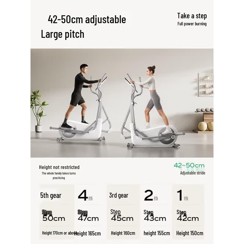 MERACH Smart Elliptical Machine CN Plug (adapter Included)