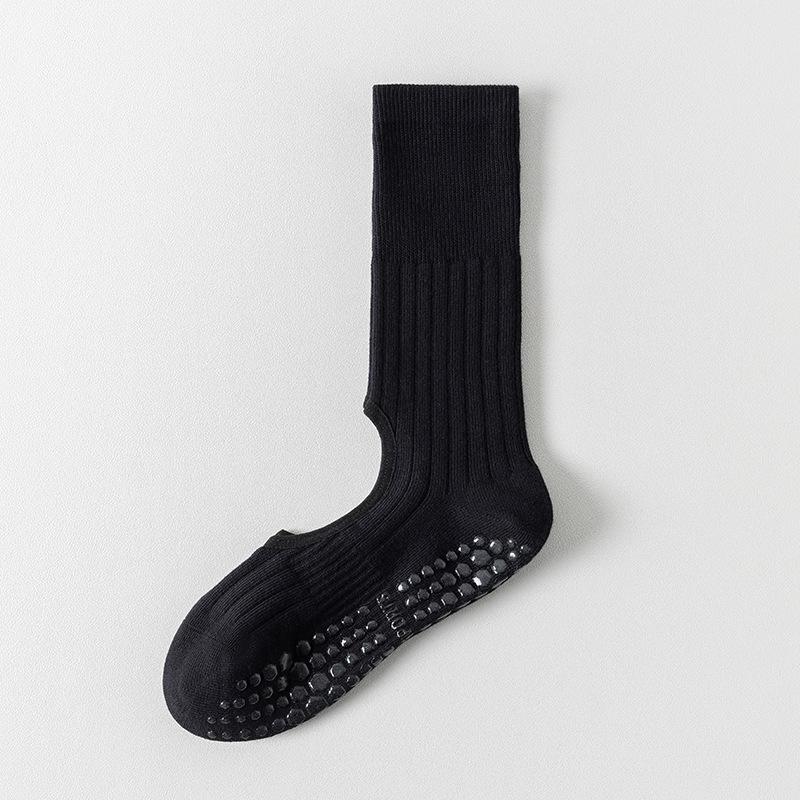 Yoga Socks - Children's Style - Ballet Style Long Tube Pilates Anti-slip Floor Socks - Backless Sock Cover