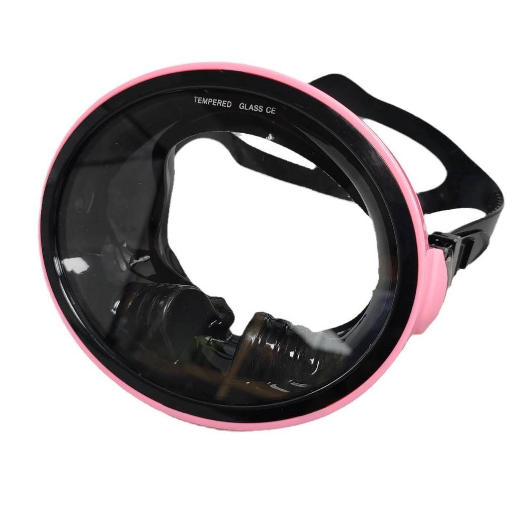 Wide-View Anti-Fog Diving Mask with High-Definition Silicone Lens for Swimming and Fishing