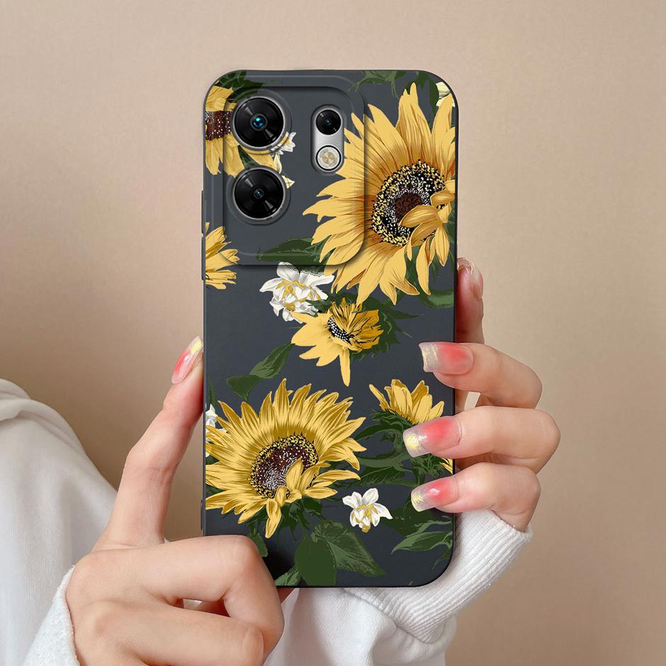 For Infinix Zero 30 4G 5G Case Cute Dinosaur Leopard Print Pattern Liquid Silicone Protective Back Cover For InfinixZero30 Funda