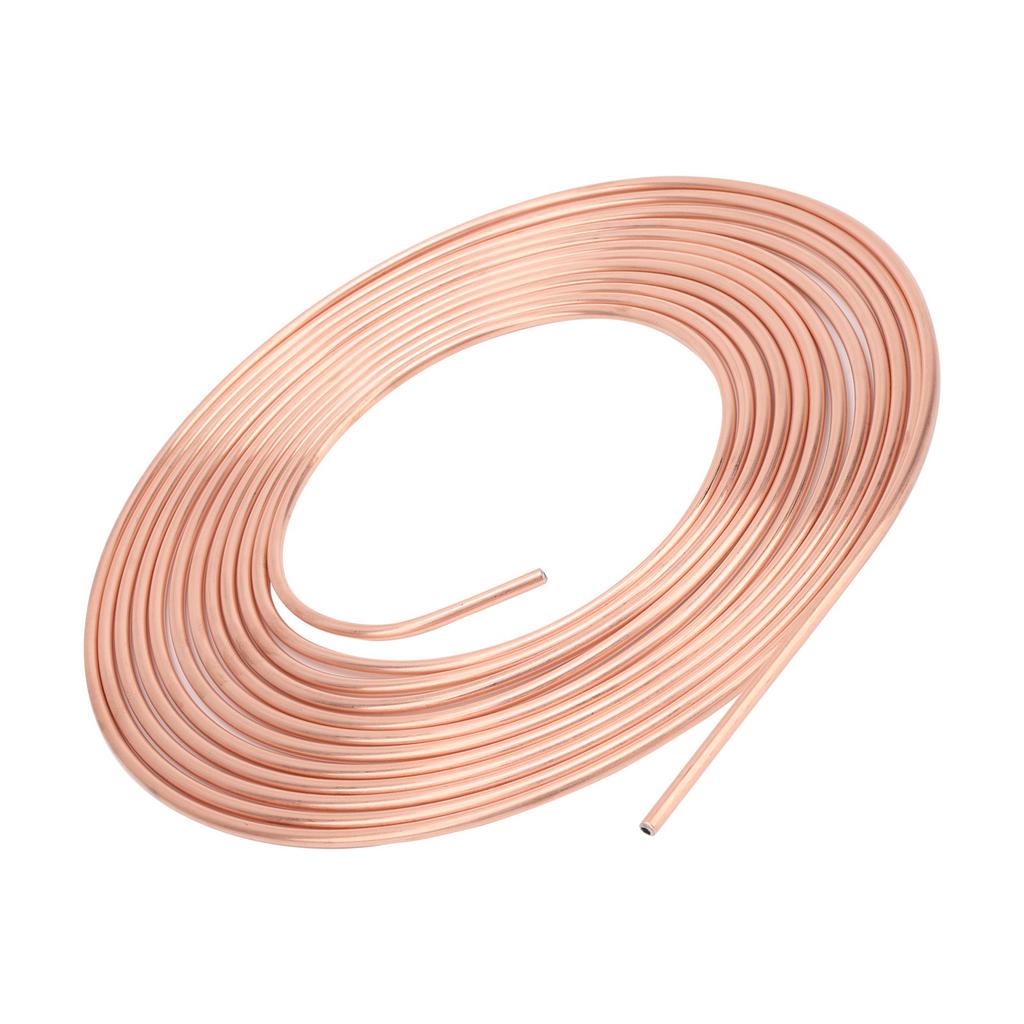 316in OD 25ft Copper Nickel Brake Line Tubing Kit Coil and Fitting Perfect Flexibility