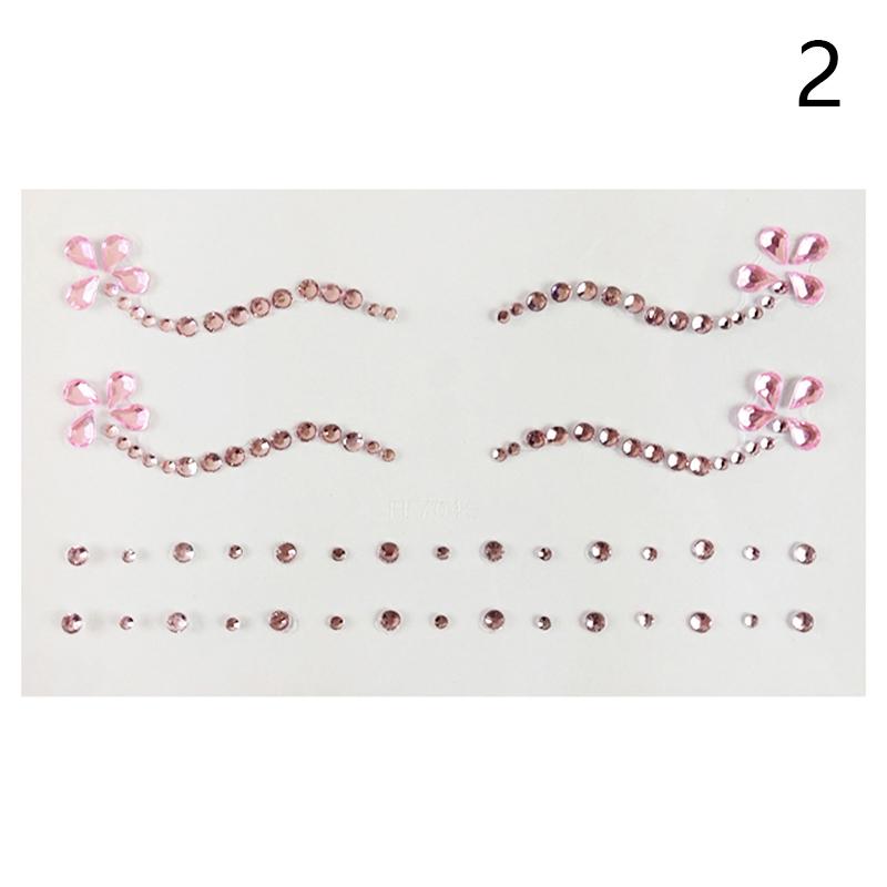 

3D наклейки для глаз, украшения лица, наклейки для вечеринки, макияжа, алмазные маски, временные татуировки, наклейки своими руками