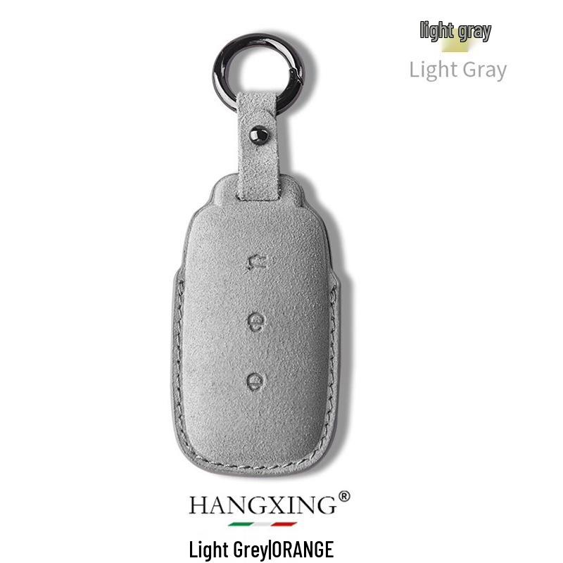 Prémiové semišové a kožené pouzdro na klíče Geely Galaxy L7 s přezkou pro muže a ženy