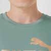 New PUMA T Shirts Unisex Green 689312-86