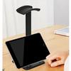 Sturdy Headphone Stand Modern with Phone stand Earphone Mount Hanger Space Saving Non-Slip Headphones Stand Rack Gaming Setup