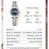 B2521 Top Brand Luxury Fashion Business Womens Quartz Watches 30M Waterproof Week Date Clock Sport Womens Wristwatch