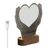 Unique 3D Photo Lamp For Couples Personalised Acrylic Night Light Photo Frame For Bedroom Decoration