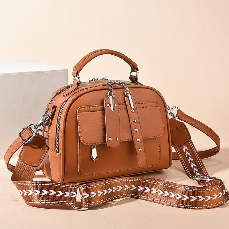 New brand shoulder Bag for 2025 luxury designer handbag women Handbags leather Printed monogram single shoulder straddle bag