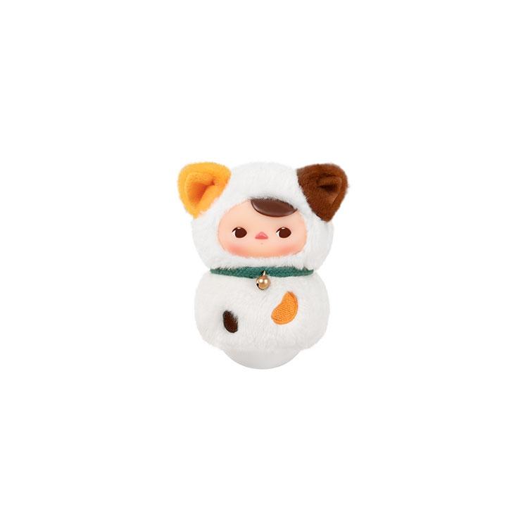 POP MART PUCKY Meowth Tumbler Collection Rubber Plush Blind Box Products, Single Blind Box