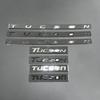 Hvmqy2 Bright Black TUCSON Emblem Trunk Sticker Rear Sticker For Hyundai TUCSON NLINE Car Styling Hyundai Trunk Sticker ABS
