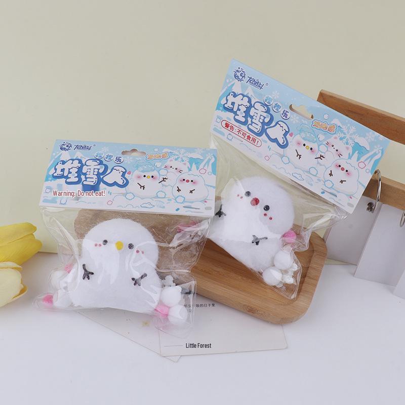 Creative Snowman Slime Squeeze Toy - Slow Rebound, Stress-Relief Gift for Kids