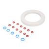 Grouphead Gasket with O Rings Fit for Breville BES900 920 980 990 Coffee Machines Silicone O Ring Seals Maintenance Kit