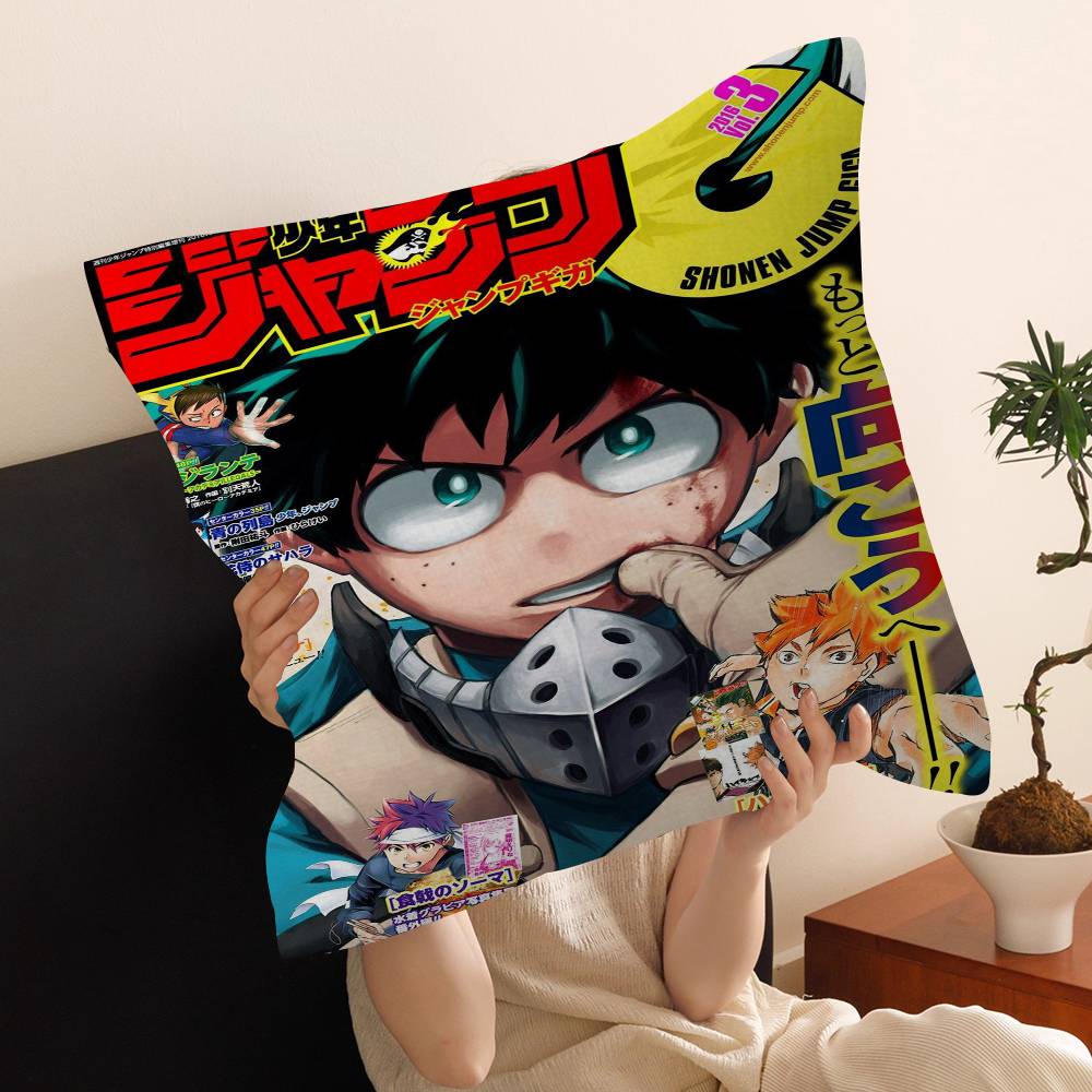 

pc My Hero Academia Cushion Cover Car Throw Pillow Case For Sofa Car Christmas Gift xcm xcm 30x30 cm
