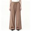 Fleece Women's Pants Solid Color Casual Versatile Wide-footed Pants Sweatpants Loose Outer Trousers