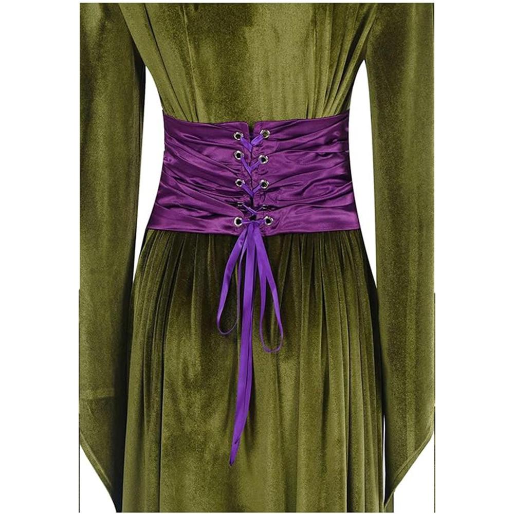 Damen Padme Amidala Cosplay Kostüm Grün Padme Amidala Kleid Kostüm Prinzessin Lange Kleider Party Halloween Anzug