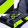 Large Breathable Reflective Safety Vest for Construction, Traffic, and Cycling