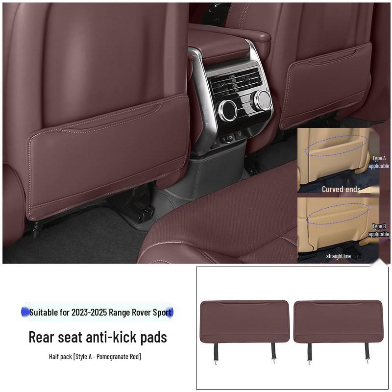 Kui Xi Anti-Kick Mat for 23-25 Range Rover Sport Executive Seat Back - Full Rear Seat Protection