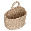 Hanging Basket Seagrass Woven Wall Hanging Storage Basket Organizer for Home Garden Decoration