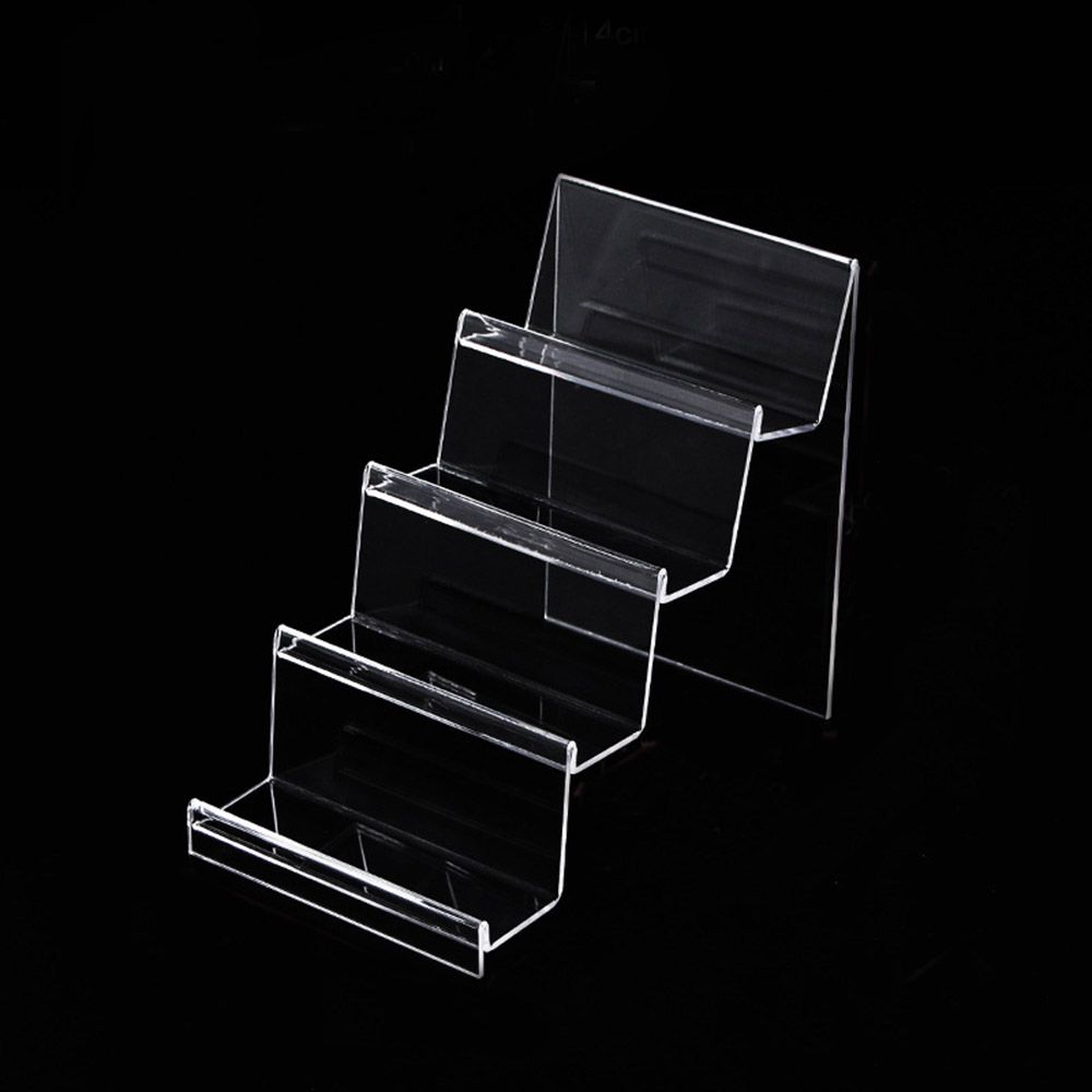 

Multilayers Transparent Storage Holder Keychain Stand Jewellery Holder Glasses Rack Display Shelf J
